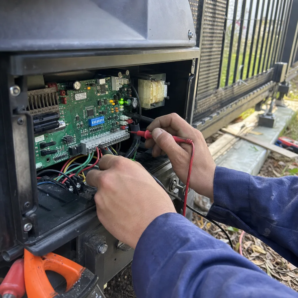 Pedestrian Gate Installation